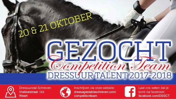 Selectiedag Dressage Stable Schreven Competition Team