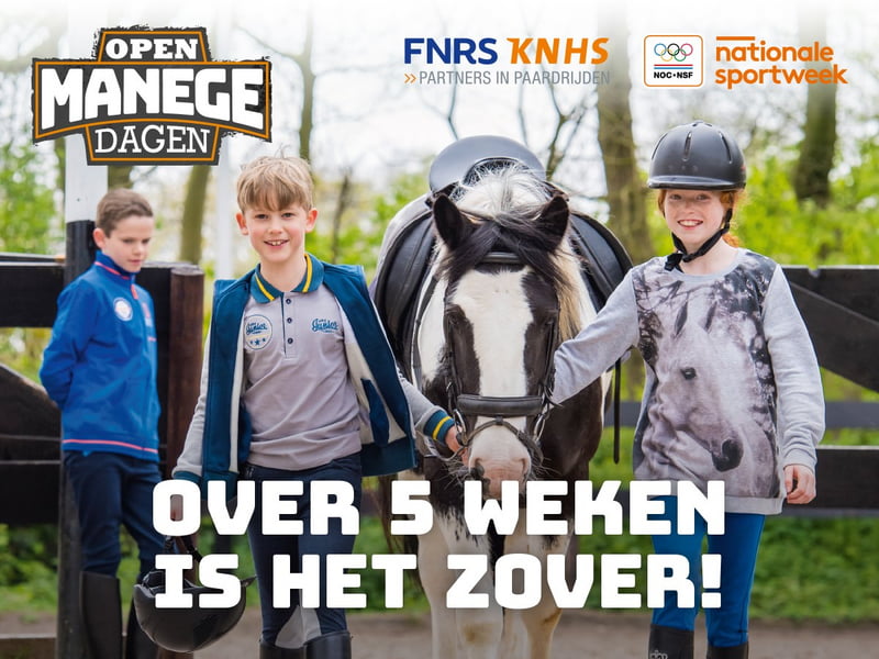 Open Manege Dagen in september