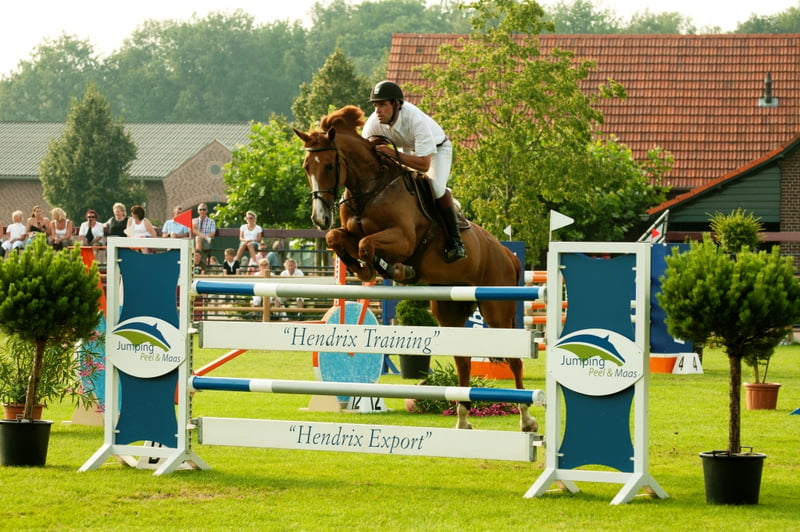 Grand-café De Sport tijdens Jumping Peel & Maas