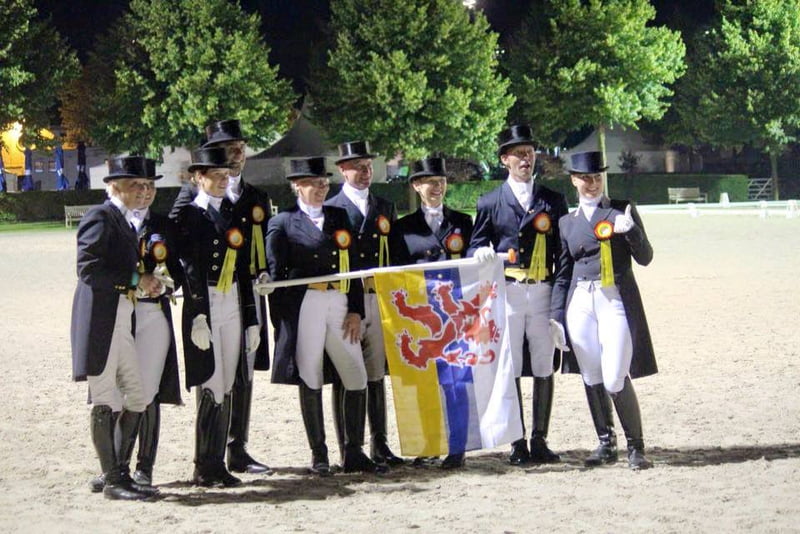 Limburgse Grand Prix-quadrille geeft visitekaartje af in Aken